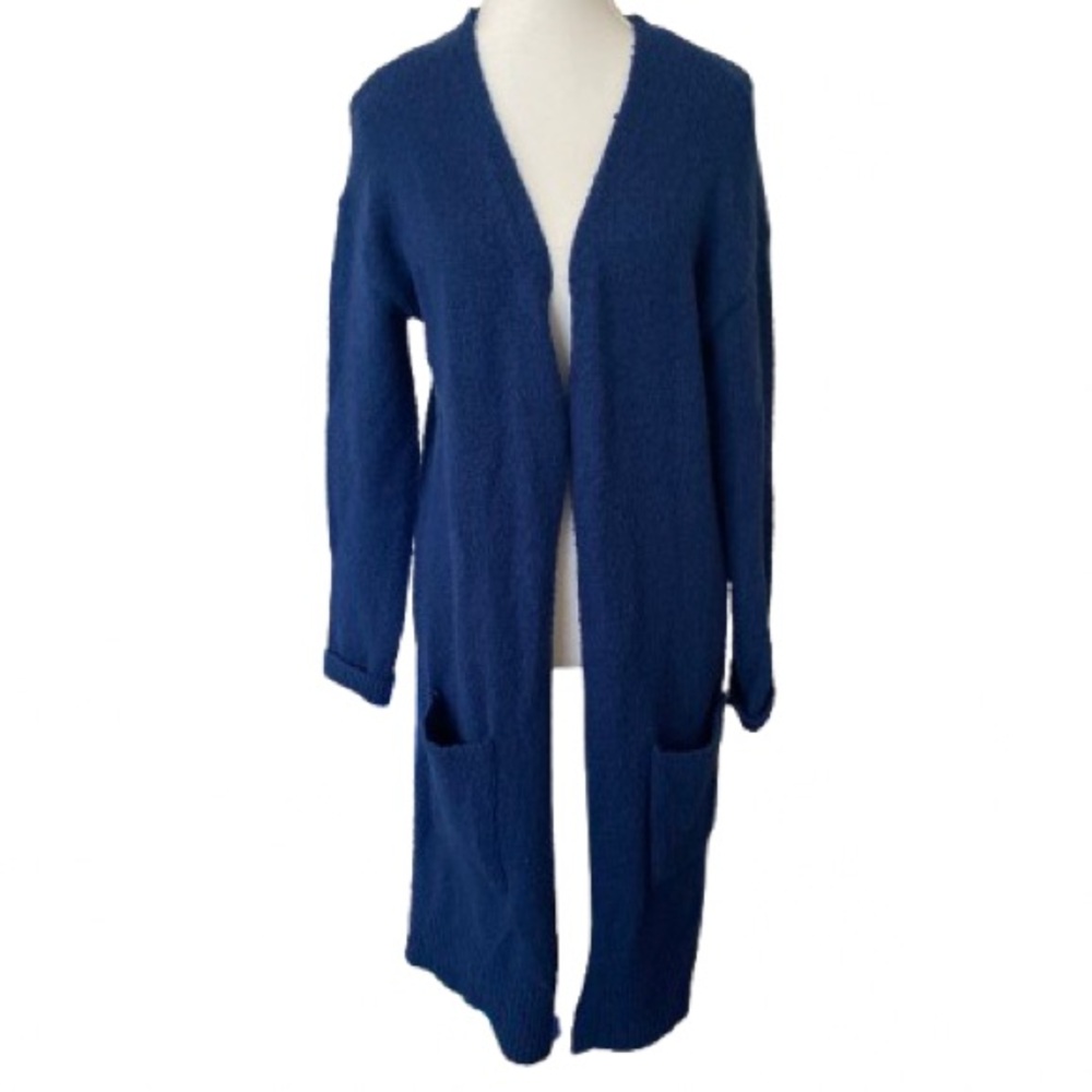 Passport Women's Navy Open Cardigan